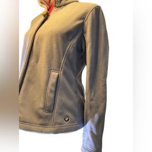 BMW fleece zip up jacket. Ladies